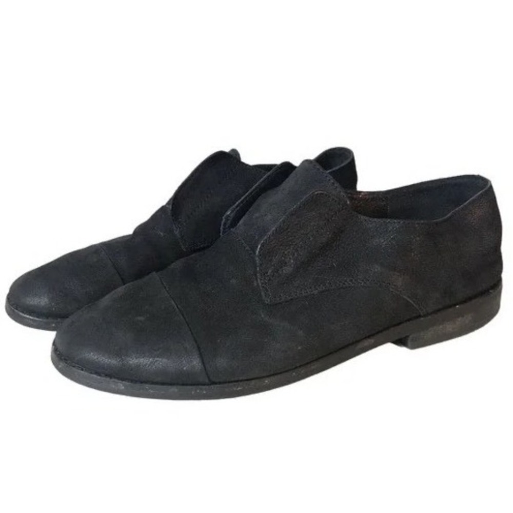 Eileen Fisher‎ Slip On Shoes 8.5 Nubuck Derby Frida